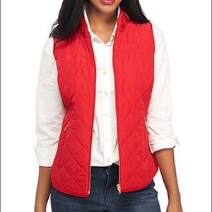 Crown & Ivy Sleeveless Quilted Vest XL